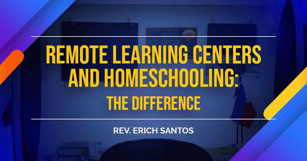 REMOTE LEARNING CENTERS AND HOMESCHOOLING – THE DIFFERENCES